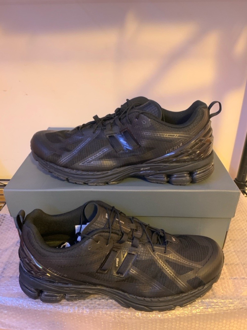 New Balance 1906R No Sew Pack - Black U1906RNB - Men’s Size 14